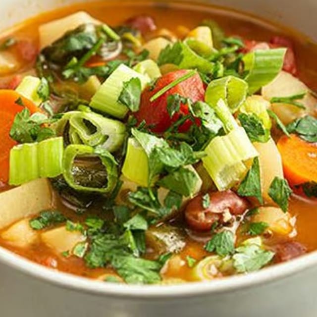 Charcoal Gardenia Soup.