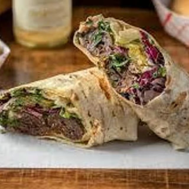Kofta Kebab Sandwich.
