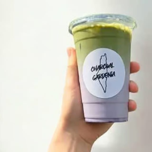 Iced Matcha Latte.