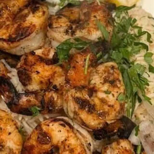 Shrimp Kebab.