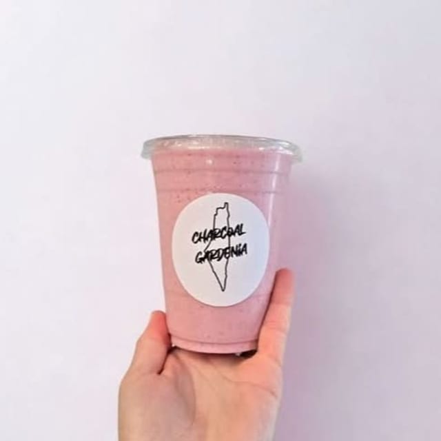 Strawberry Banana Smoothie.