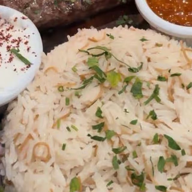 Kofta Kebab Platter.