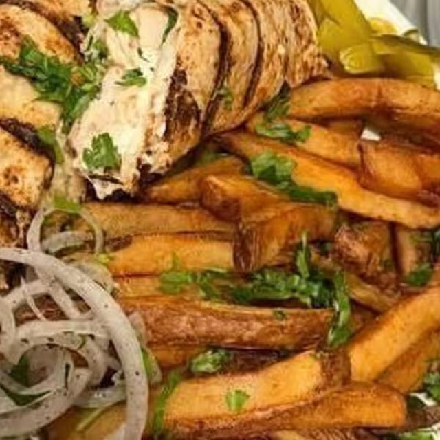 Chicken Shish Sandwich.