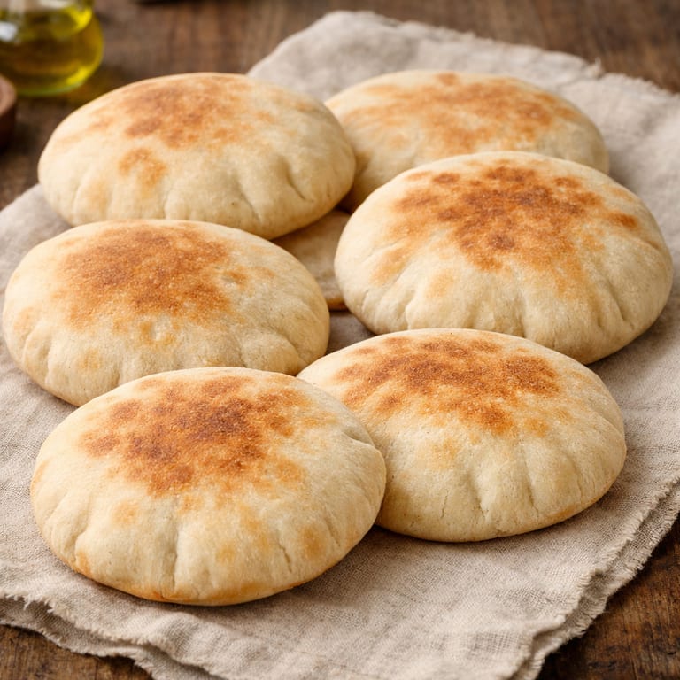 Savor Our Fresh Pita Bread