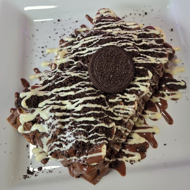 Oreo Blast Waffle.