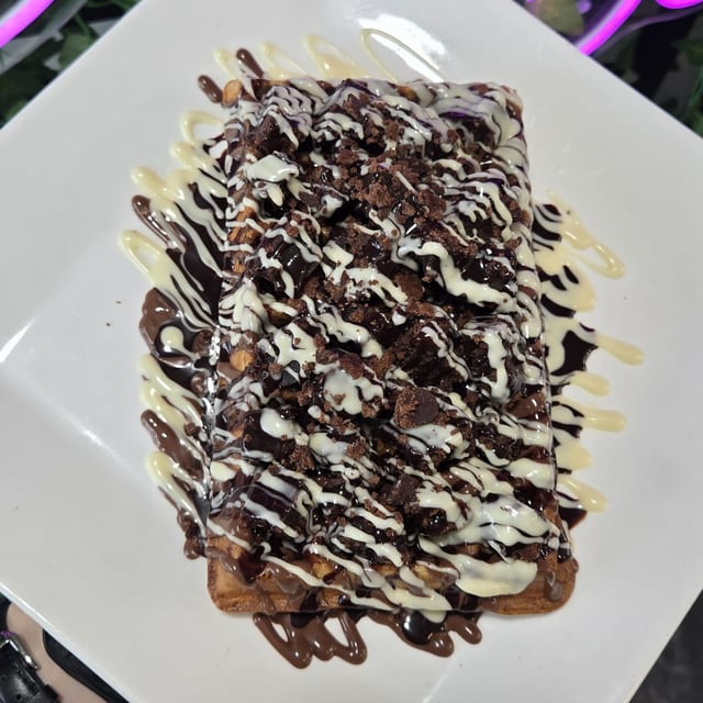Brownie Supreme Waffle.