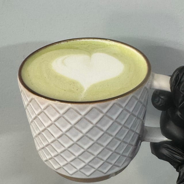 Hot Matcha Latte.