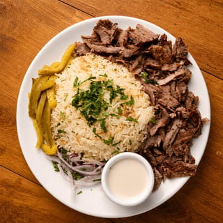 Beef Shawarma Platter