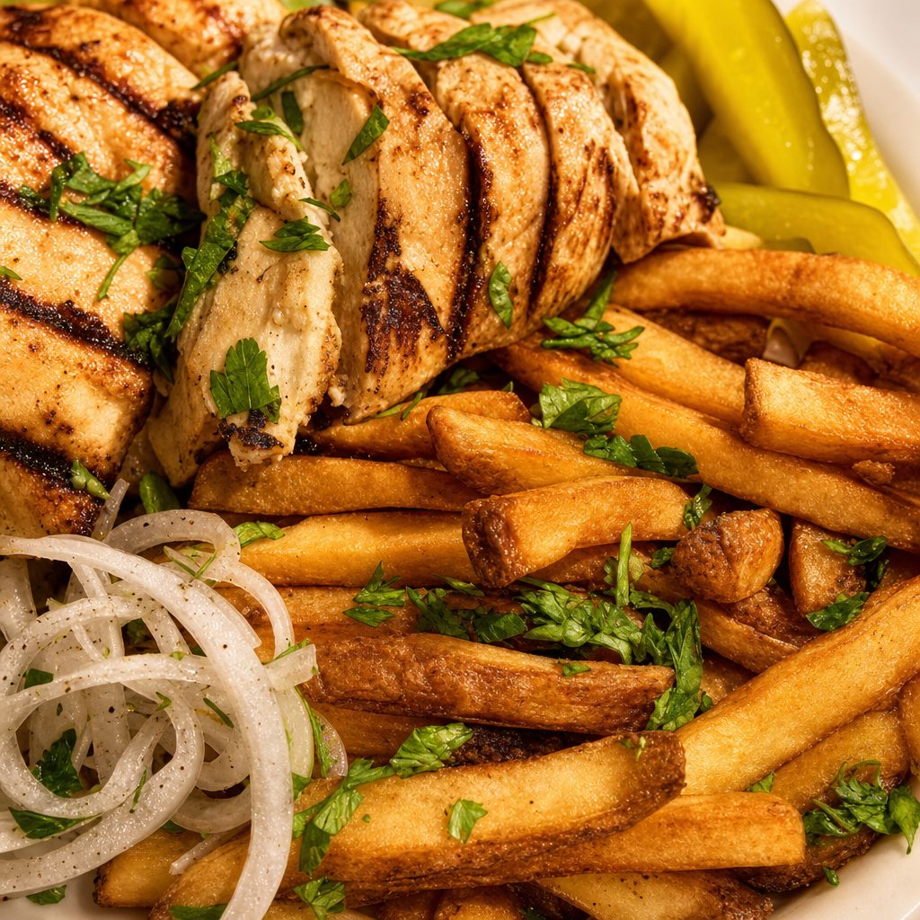 Chicken Shish Sandwich.