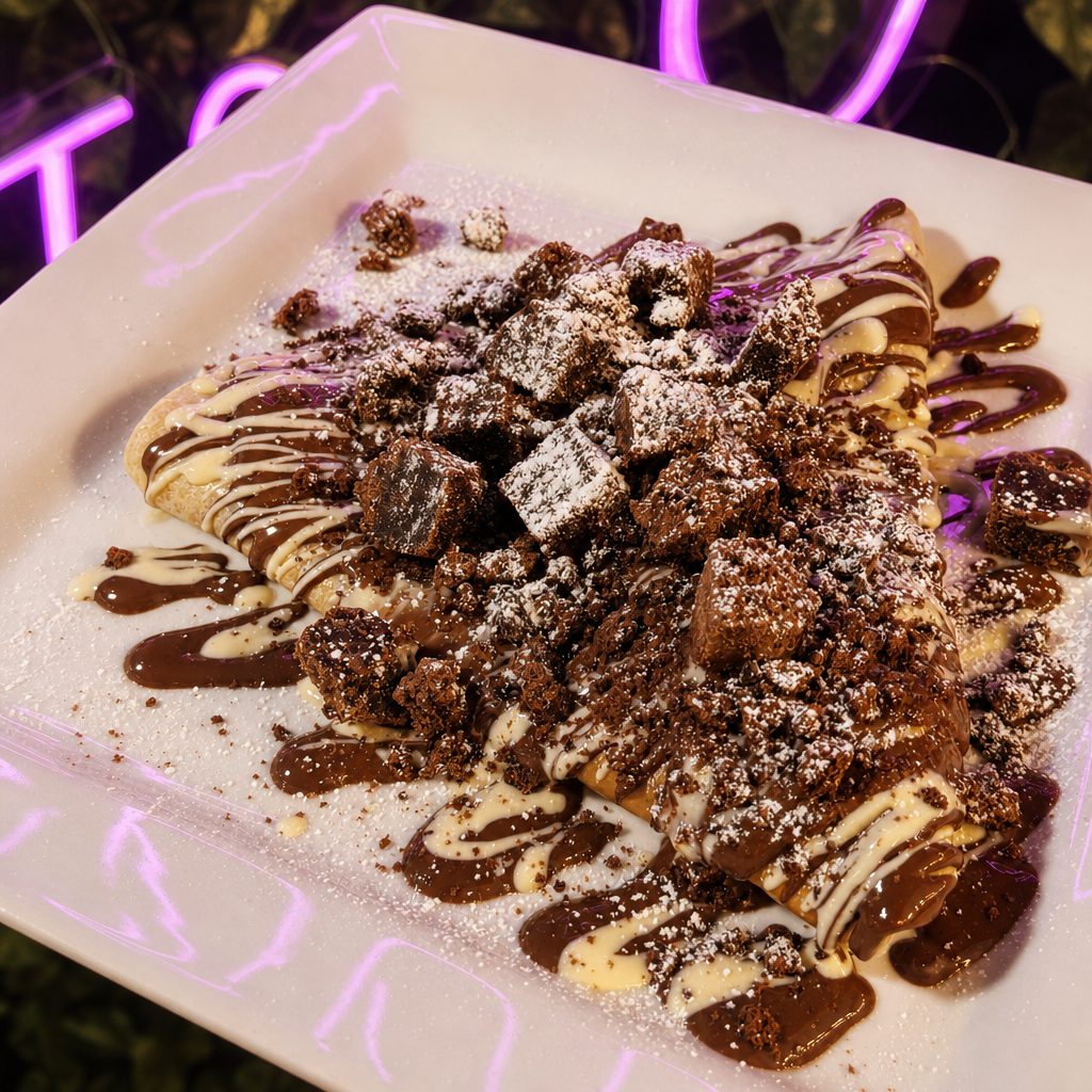 Brownie Supreme Crepe.