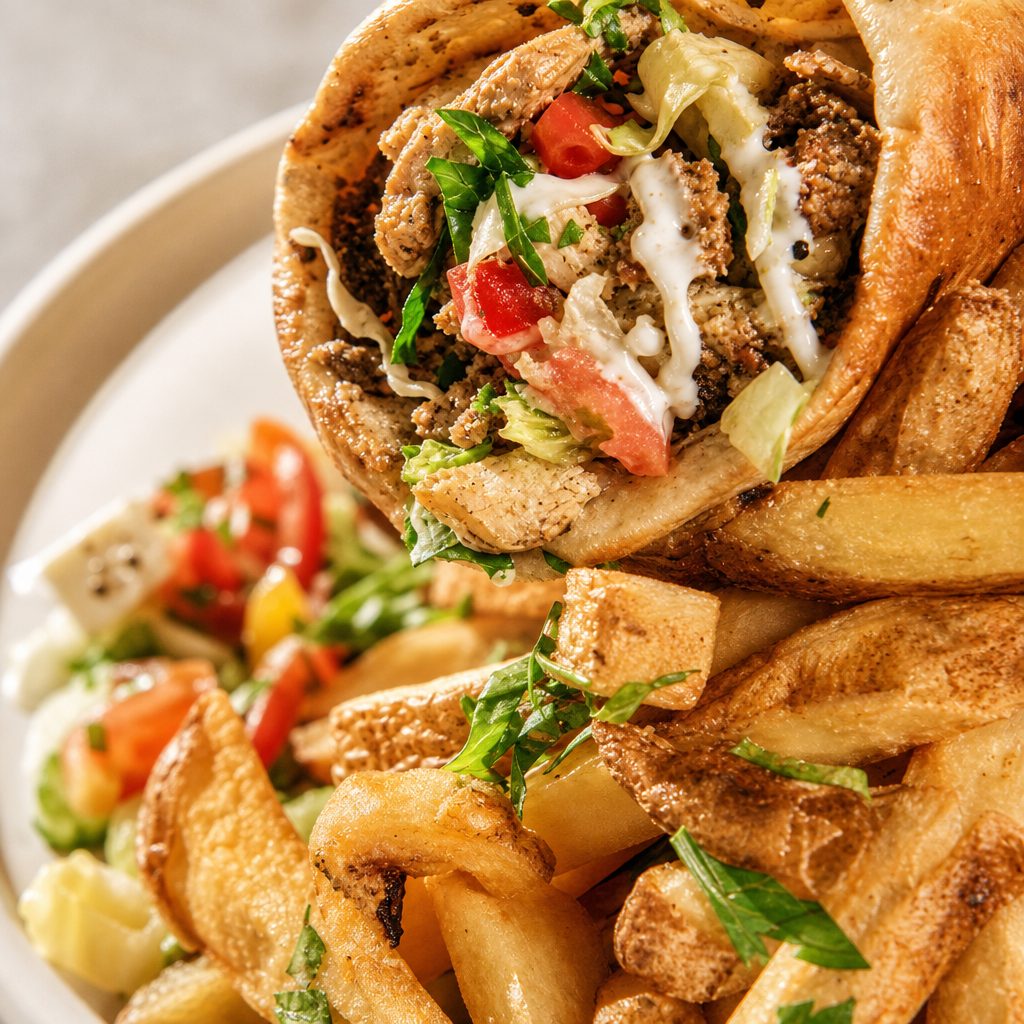 Falafel Sandwich.