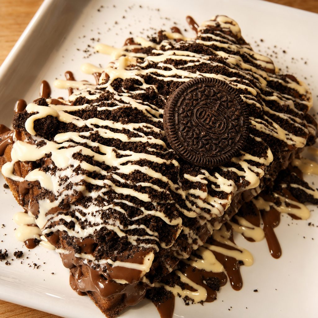 Oreo Blast Waffle.