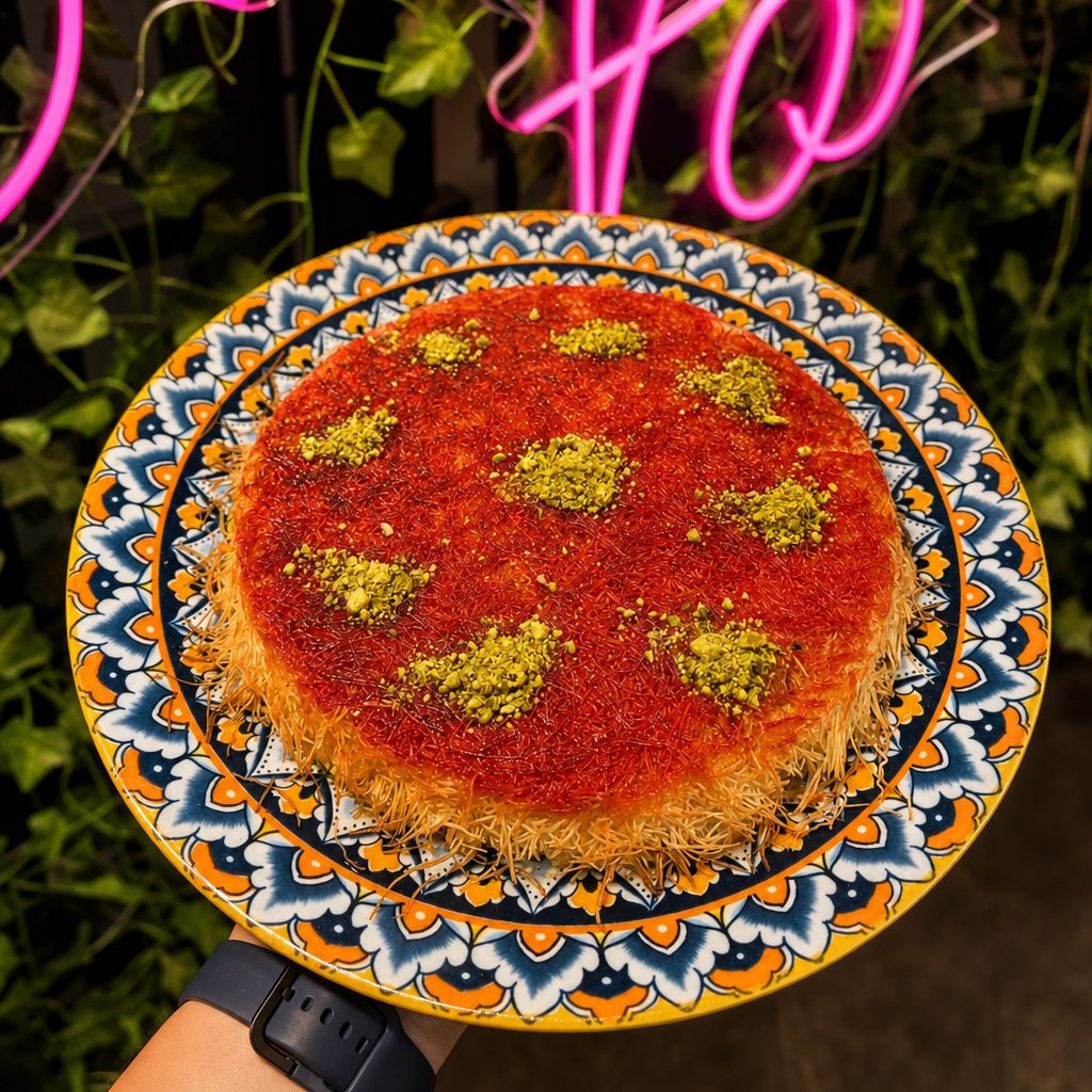 Knafeh.