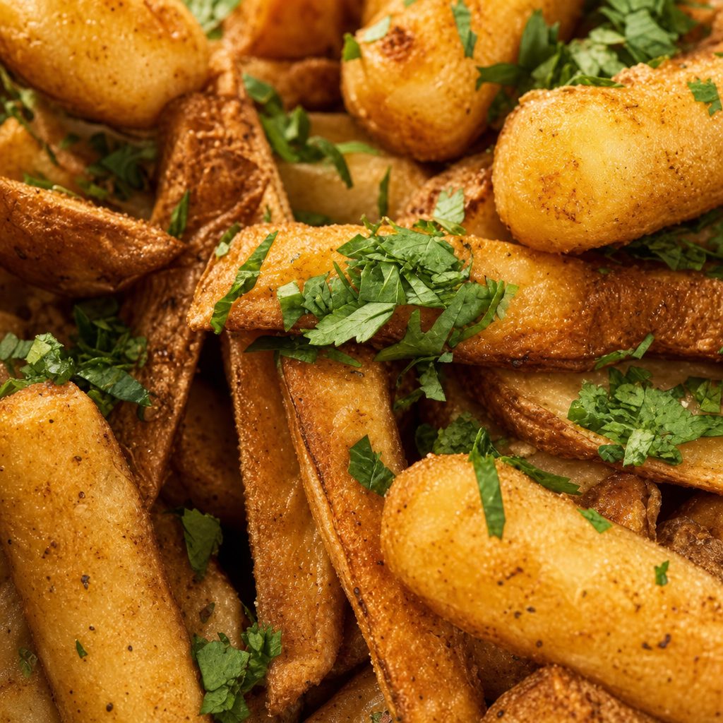 Mozzarella Sticks with Fries.