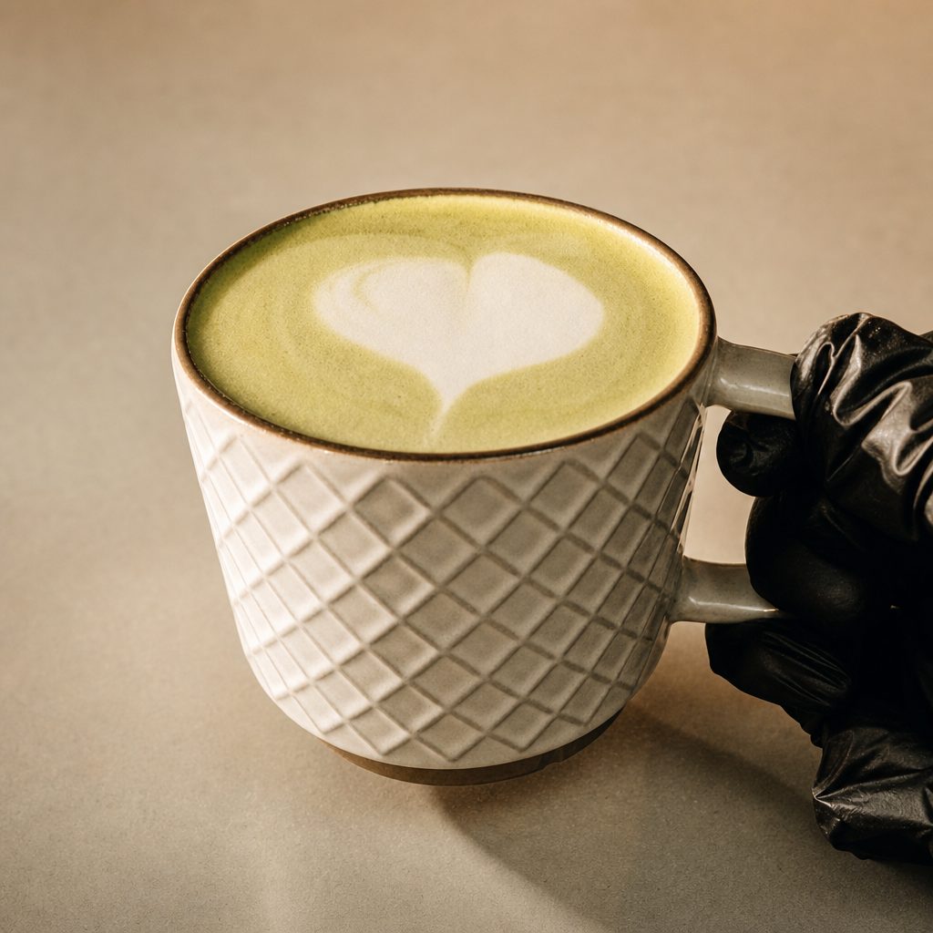 Hot Matcha Latte.