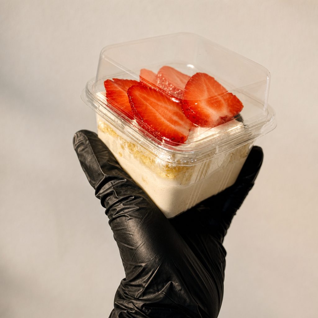 Strawberry Tres Leches.