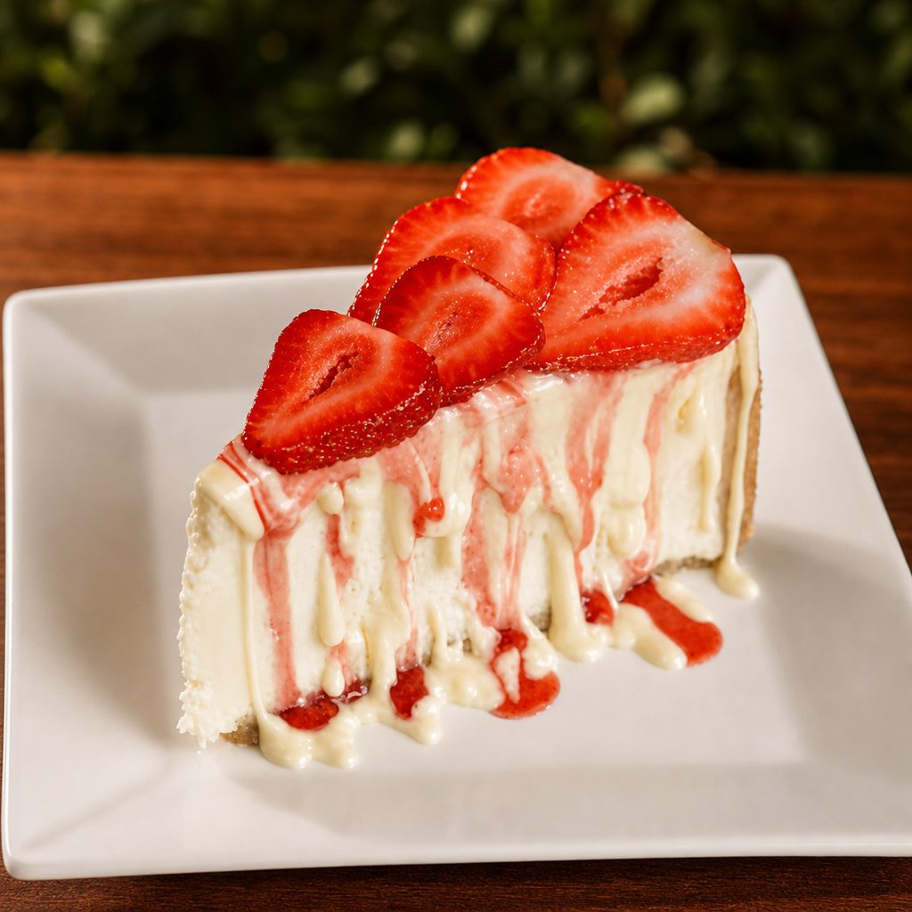 Strawberry Cheesecake.