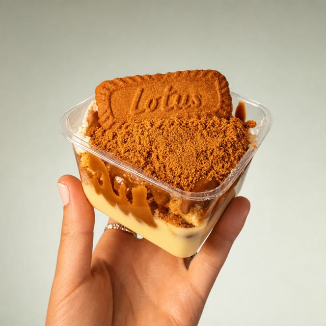 Lotus Biscoff Tres Leches.
