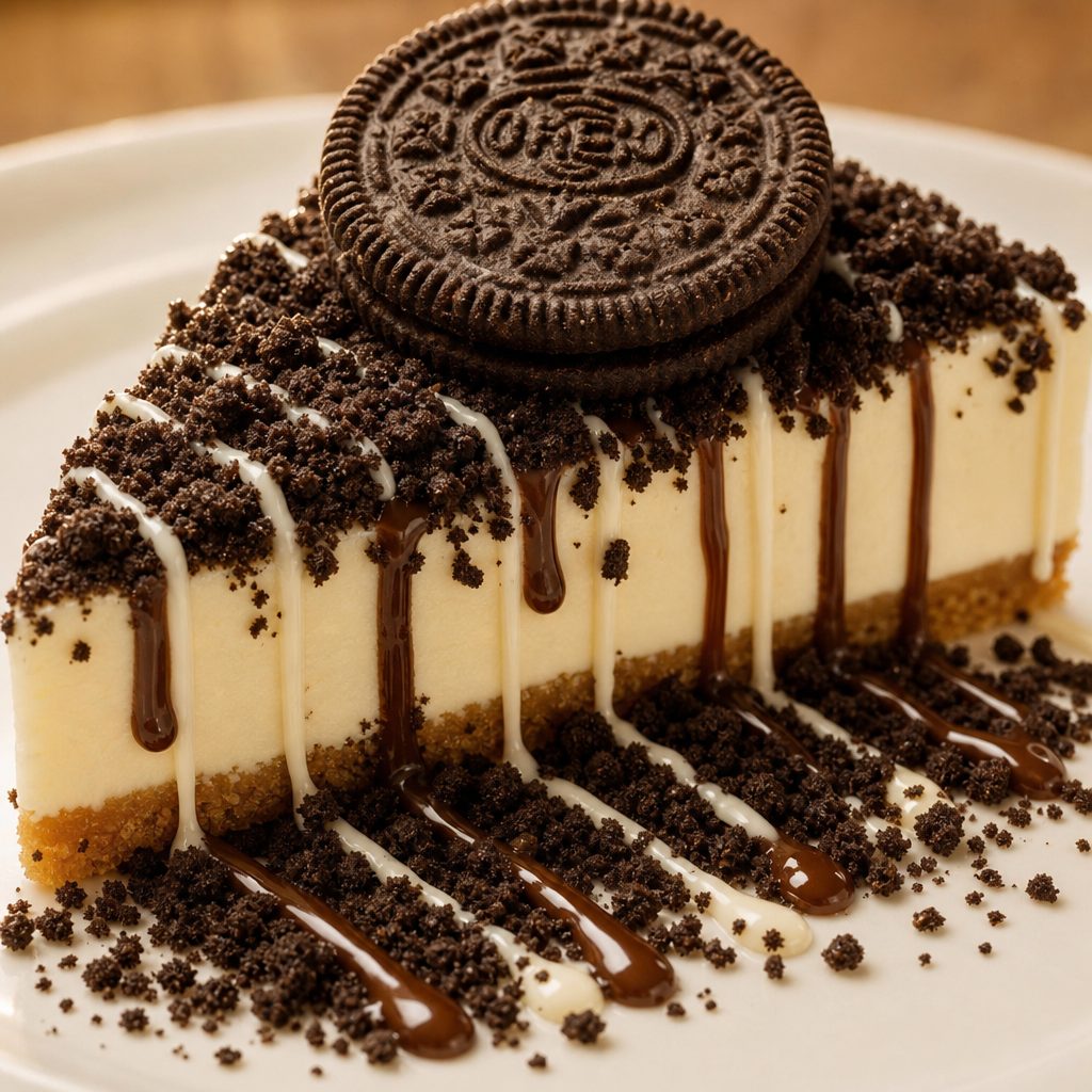 Oreo Cheesecake.