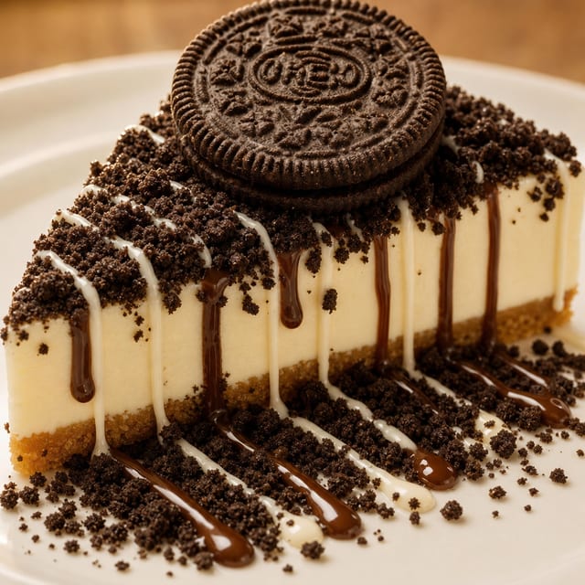 Oreo Cheesecake.