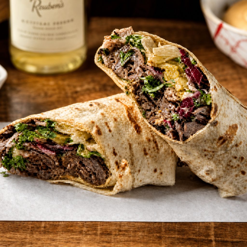 Kofta Kebab Sandwich.