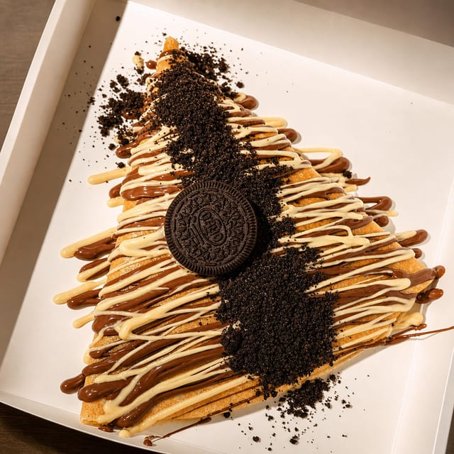 Oreo Blast Crepe.