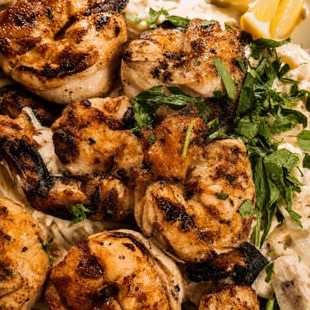 Shrimp Kebab.